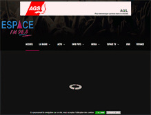 Tablet Screenshot of espacefm.com
